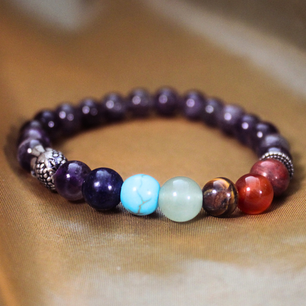 CHAKRA BALANCE BRACELET  - AMETHYST