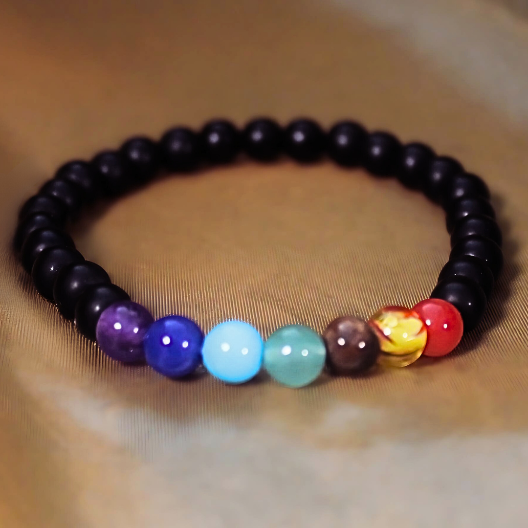 CHAKRA BALANCE BRACELET  - ONYX