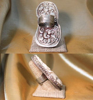SACRED BONES - BISON BONE SIREN RING