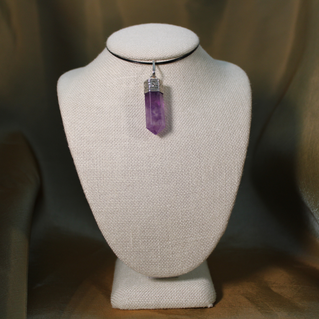 HALO CHOKER NECKLACE - AMETHYST