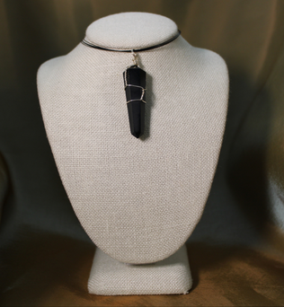 HALO CHOKER NECKLACE - BLACK TOURMALINE