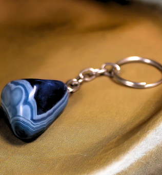 CRYSTAL TALISMAN KEYCHAIN