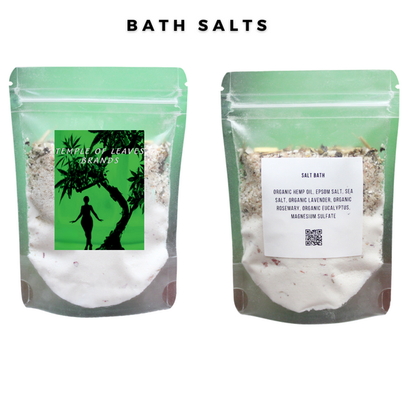Temple of Leaves - Revitalizing Bath Salts
